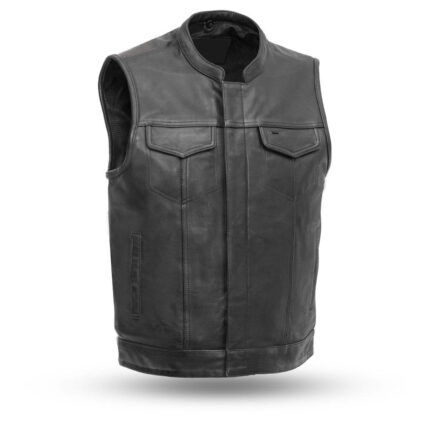 Men's Leather Vest