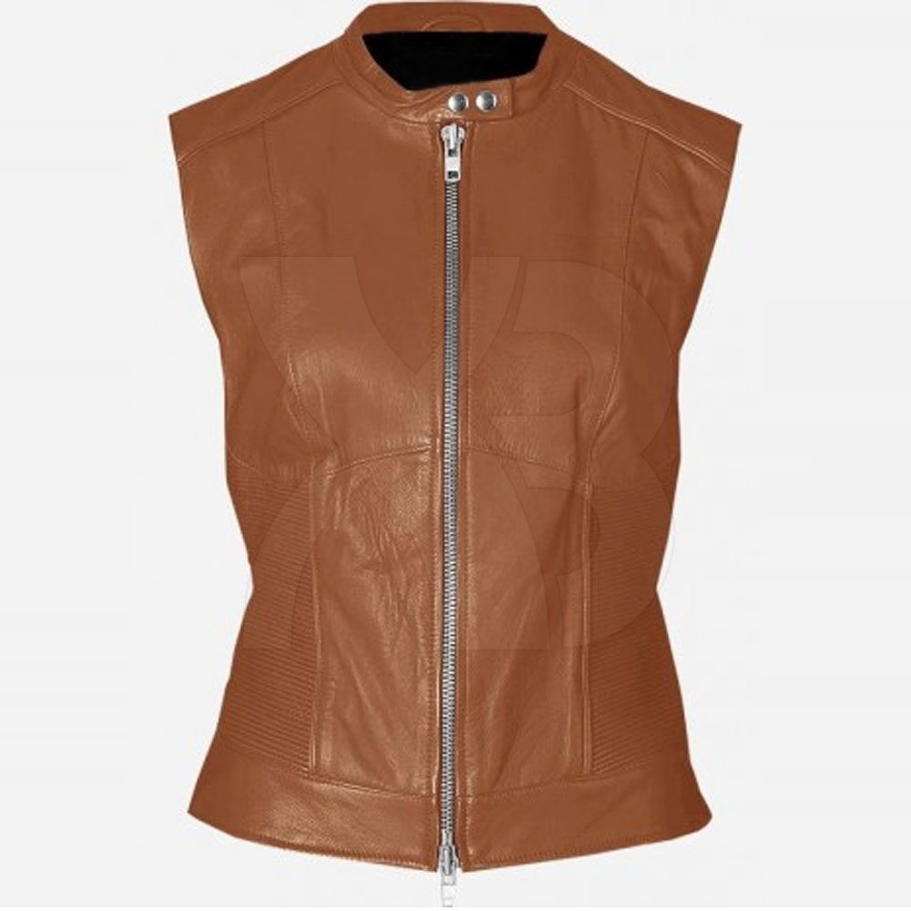 05 Men's Leather Vest - Image 1