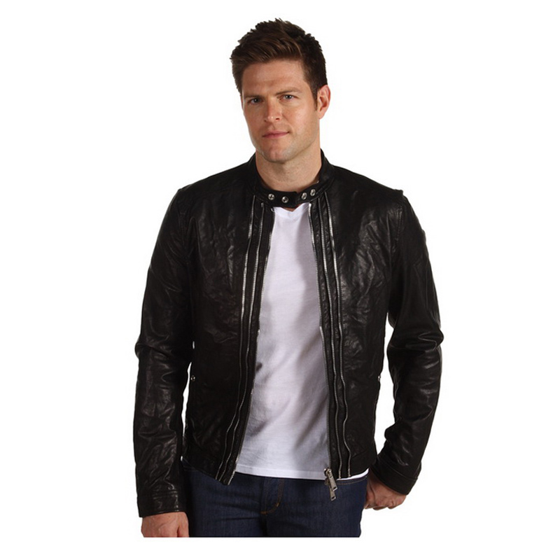 2 Men's Leather Jacket - Image 1